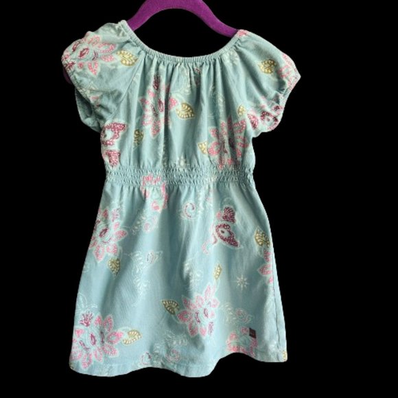 Girls' 2T Tea Collection cap sleeve dress - Picture 2 of 3